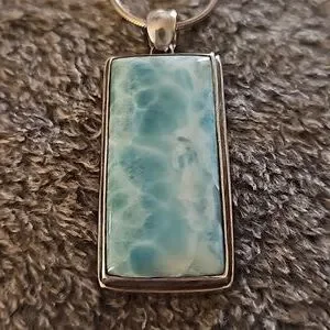 Larimar Jewelry Maralago Larimar Necklace Poshmark - Main Image